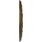 Ekena Millwork Baltimore Ceiling Medallion (Fits Canopies up to 5 1/2"), 15 3/8"OD x 4 1/4"ID x 1 1/2"P, Brass CM15BABRS - alternate 3